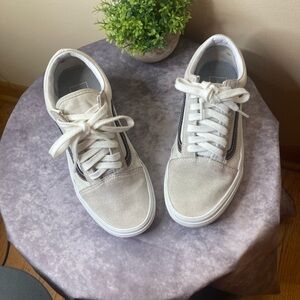 Vans White Athletic Shoes